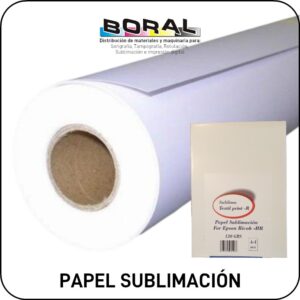 PAPEL SUBLIMACIÓN SIN ADHESIVO