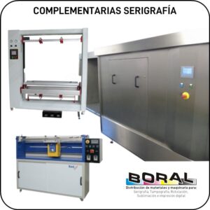 MAQUINAS COMPLEMENTARIAS SERIGRAFIA
