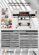 IMPRESORA UV DTF  60 3 cm - 3 cabezales Epson I3200U1 - Imagen 3