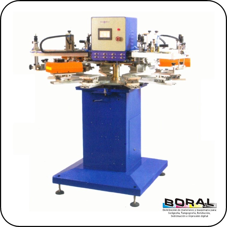 MAQUINA AUTOMATICA SERIG. TEXTIL SR - Distribuciones BORAL